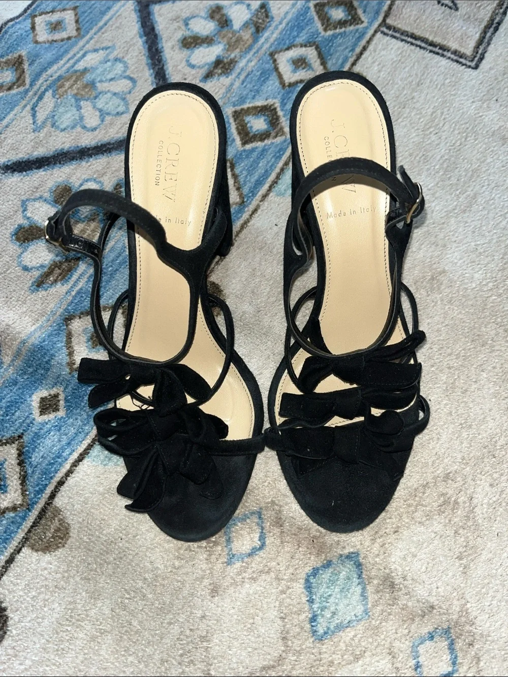J. Crew Collection Stella Bow Heels